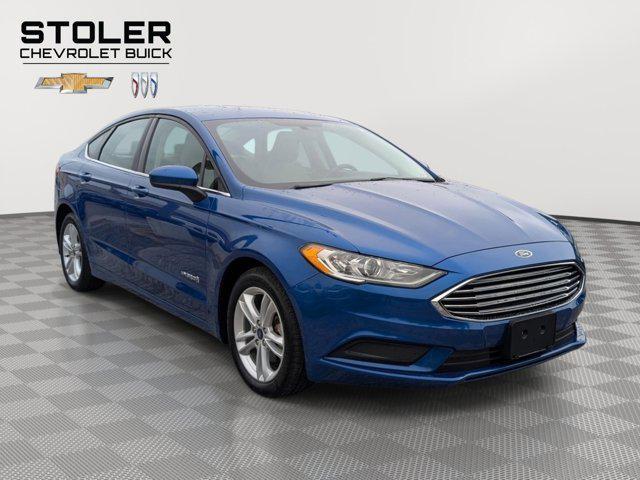 used 2018 Ford Fusion Hybrid car, priced at $17,500