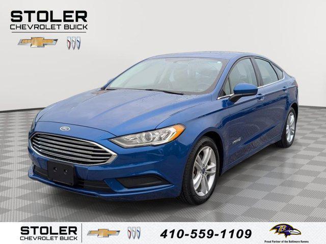used 2018 Ford Fusion Hybrid car, priced at $15,799