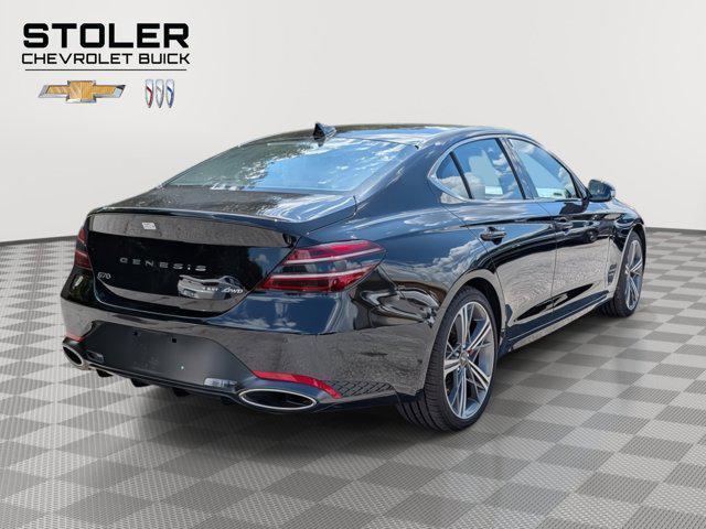 used 2024 Genesis G70 car, priced at $43,500