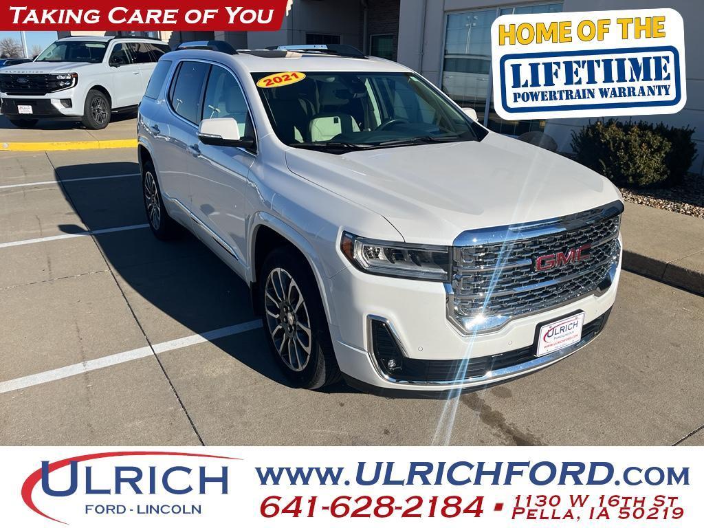 used 2021 GMC Acadia car, priced at $28,711