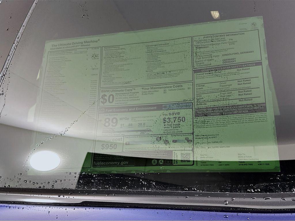 new 2026 BMW iX car, priced at $85,075