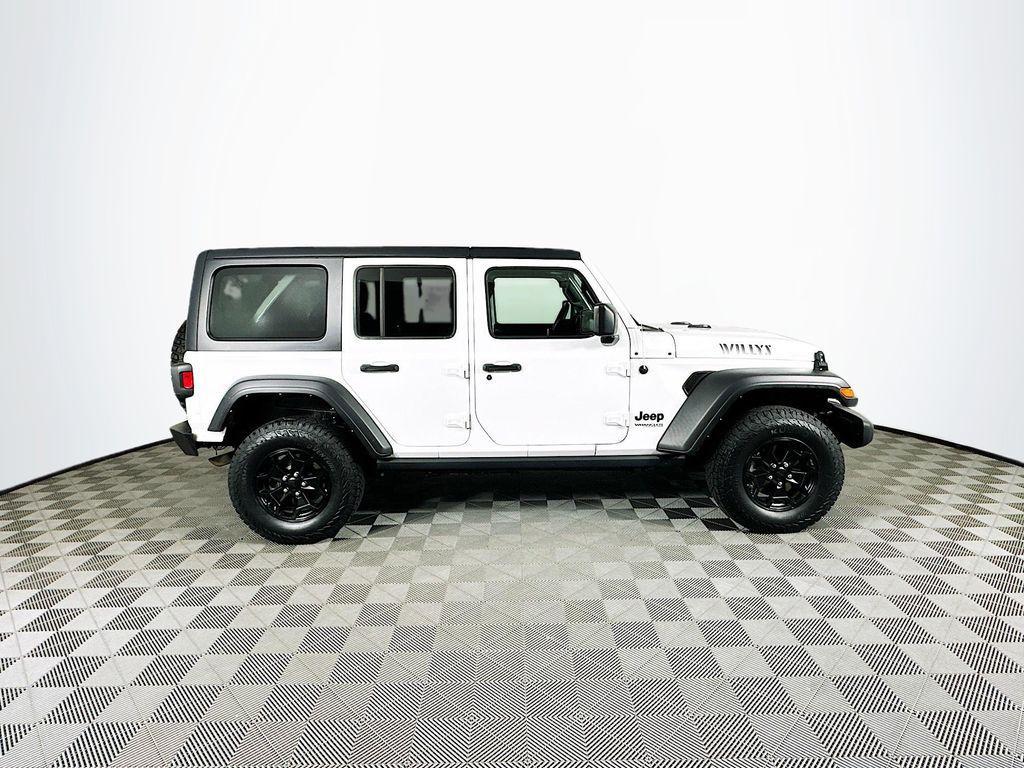 used 2022 Jeep Wrangler Unlimited car, priced at $24,598