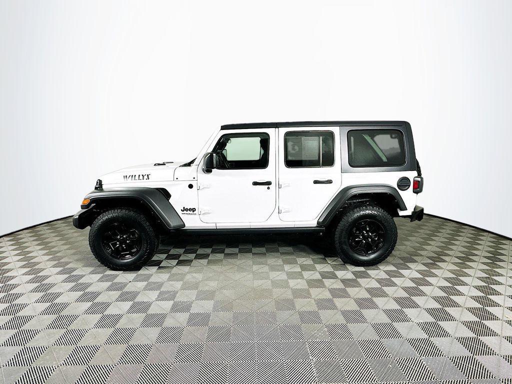 used 2022 Jeep Wrangler Unlimited car, priced at $24,598