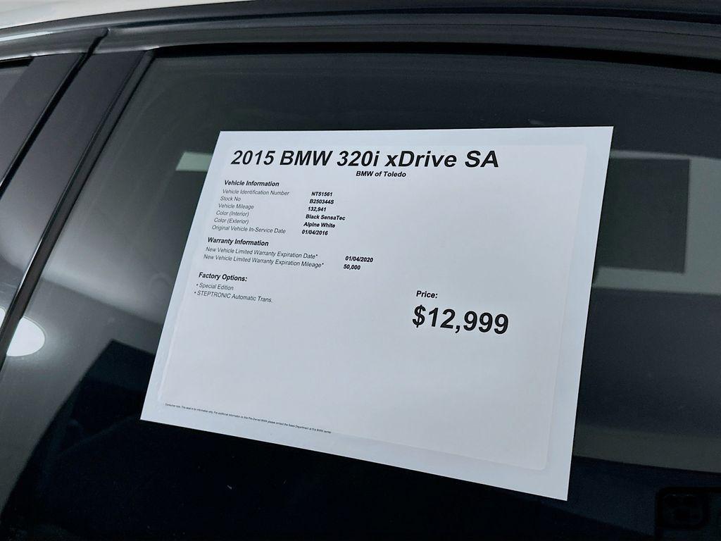 used 2015 BMW 320 car, priced at $11,499