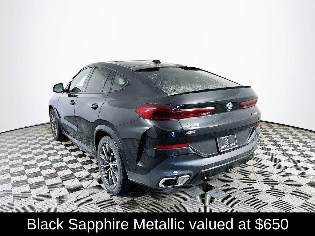 new 2026 BMW X6 car, priced at $82,825