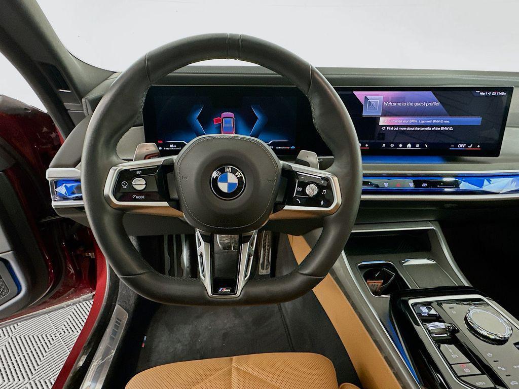 used 2024 BMW 740 car, priced at $68,499