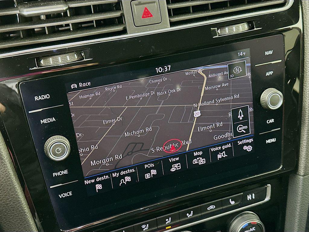 used 2019 Volkswagen Golf R car, priced at $25,282