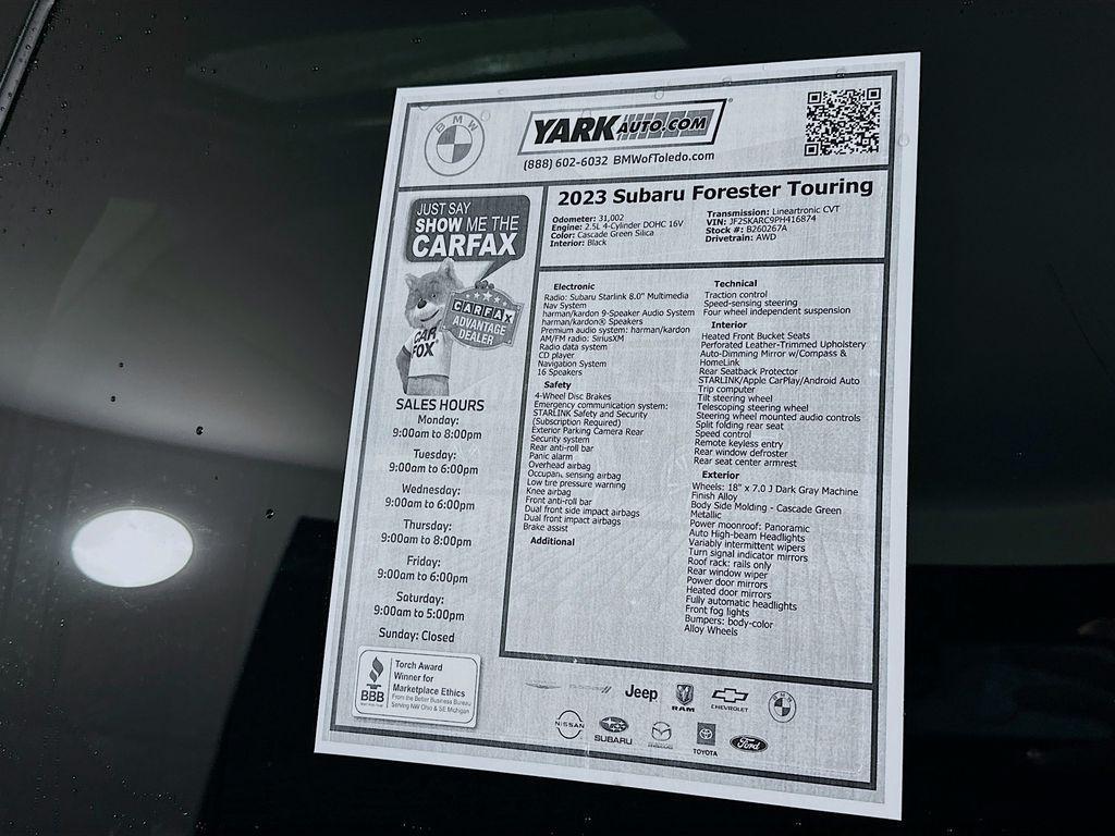 used 2023 Subaru Forester car, priced at $28,499