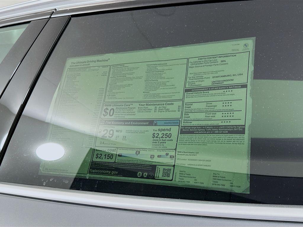 new 2026 BMW X3 car, priced at $58,865