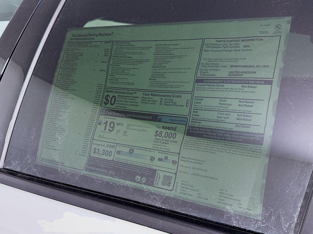 new 2026 BMW X6 car, priced at $107,050