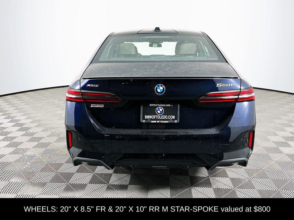 new 2026 BMW 550e car, priced at $87,565