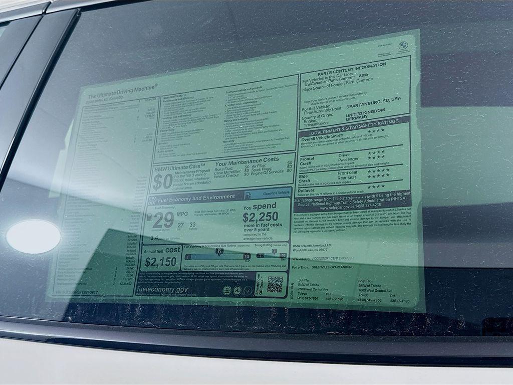 new 2026 BMW X3 car, priced at $62,315