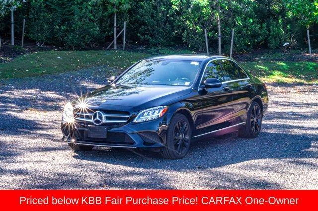 used 2021 Mercedes-Benz C-Class car, priced at $20,395