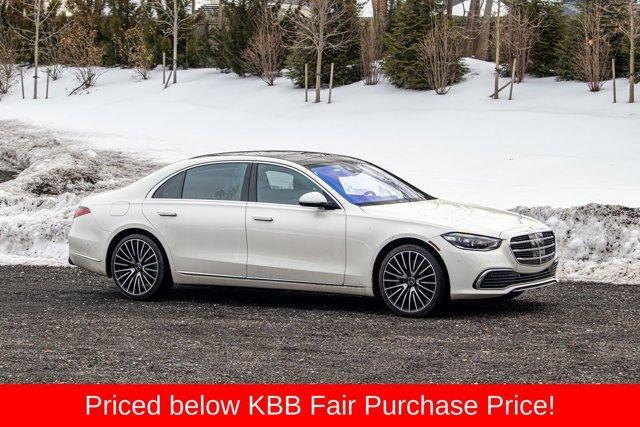 used 2021 Mercedes-Benz S-Class car, priced at $45,595
