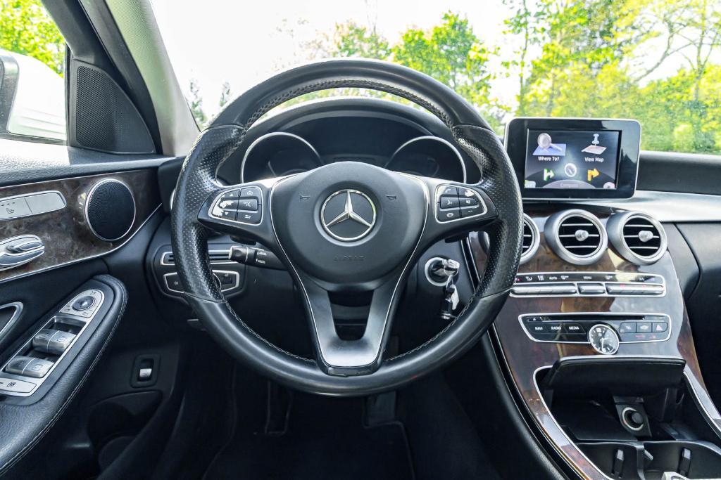 used 2017 Mercedes-Benz C-Class car, priced at $12,295