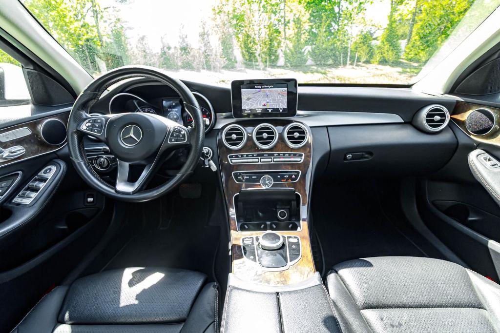 used 2017 Mercedes-Benz C-Class car, priced at $12,295