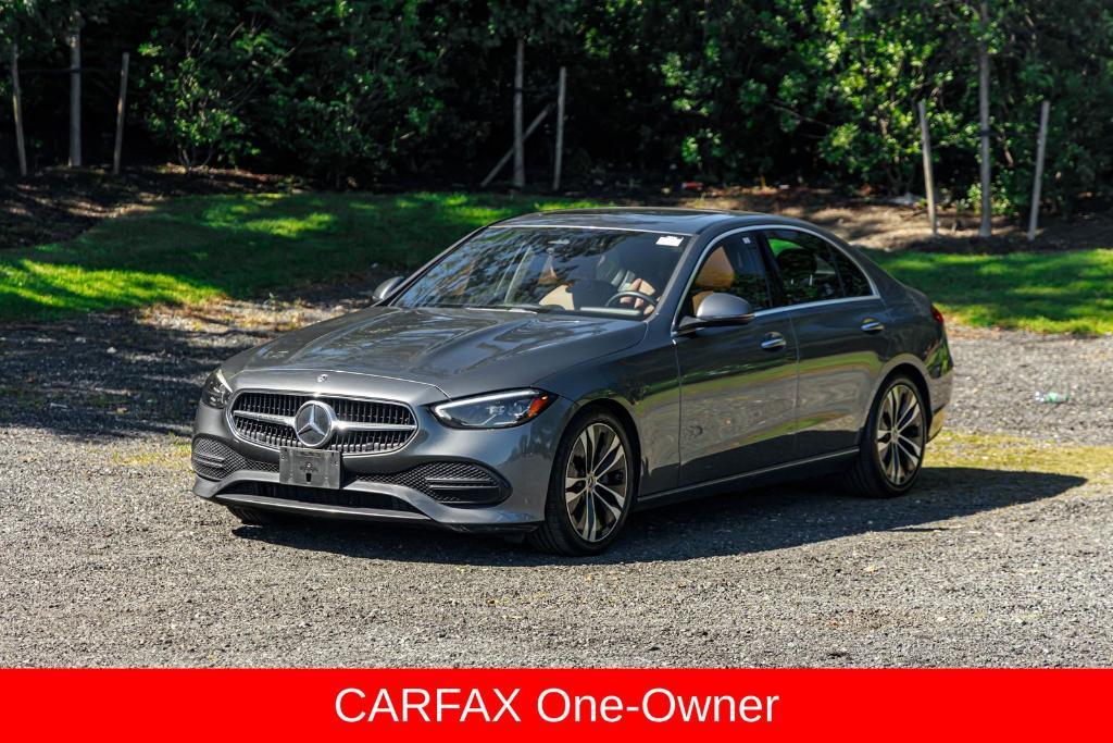 used 2022 Mercedes-Benz C-Class car, priced at $26,295