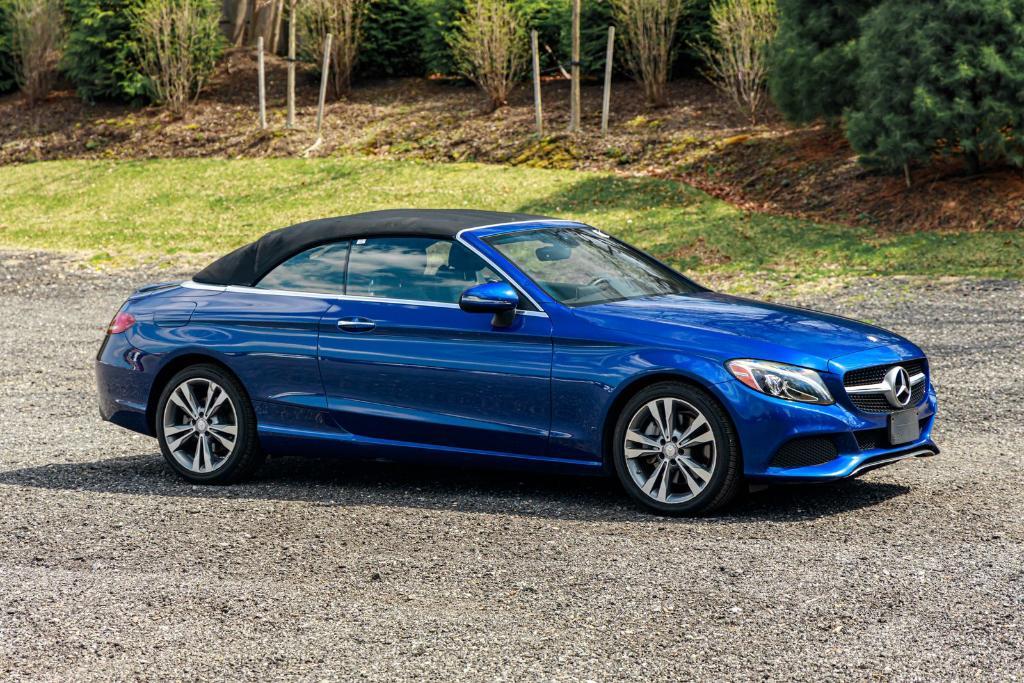 used 2017 Mercedes-Benz C-Class car, priced at $17,495