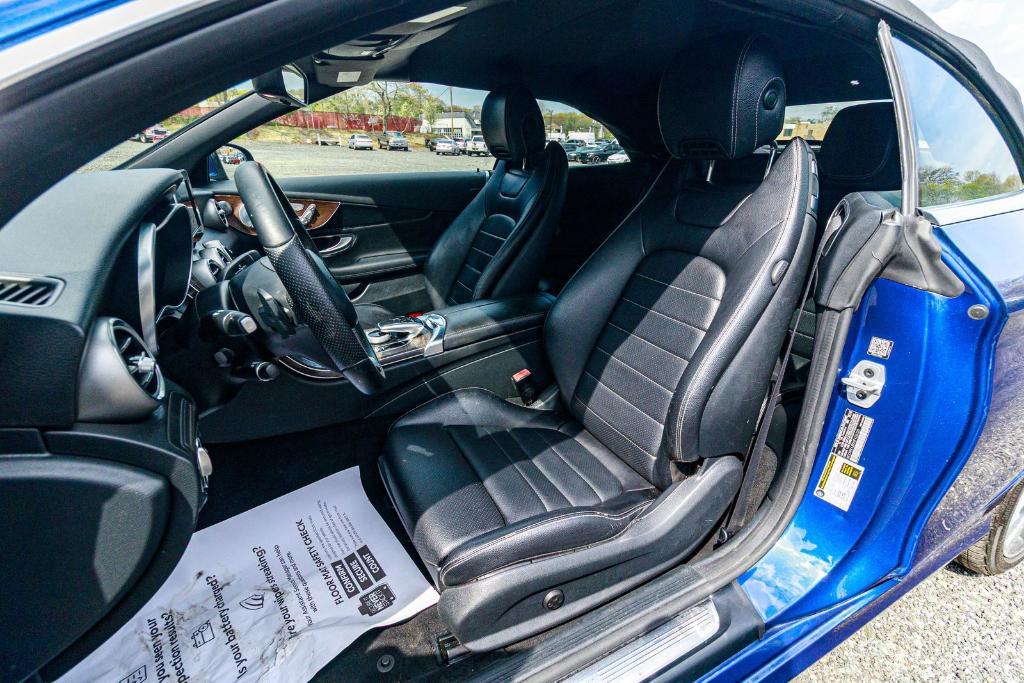 used 2017 Mercedes-Benz C-Class car, priced at $17,495