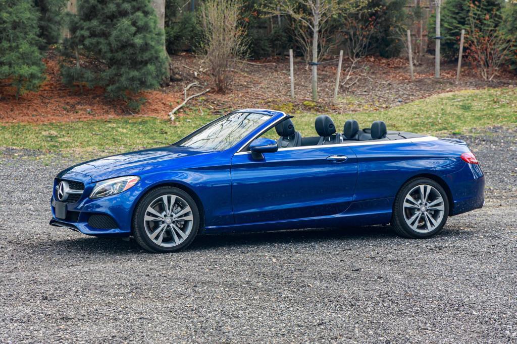 used 2017 Mercedes-Benz C-Class car, priced at $17,495