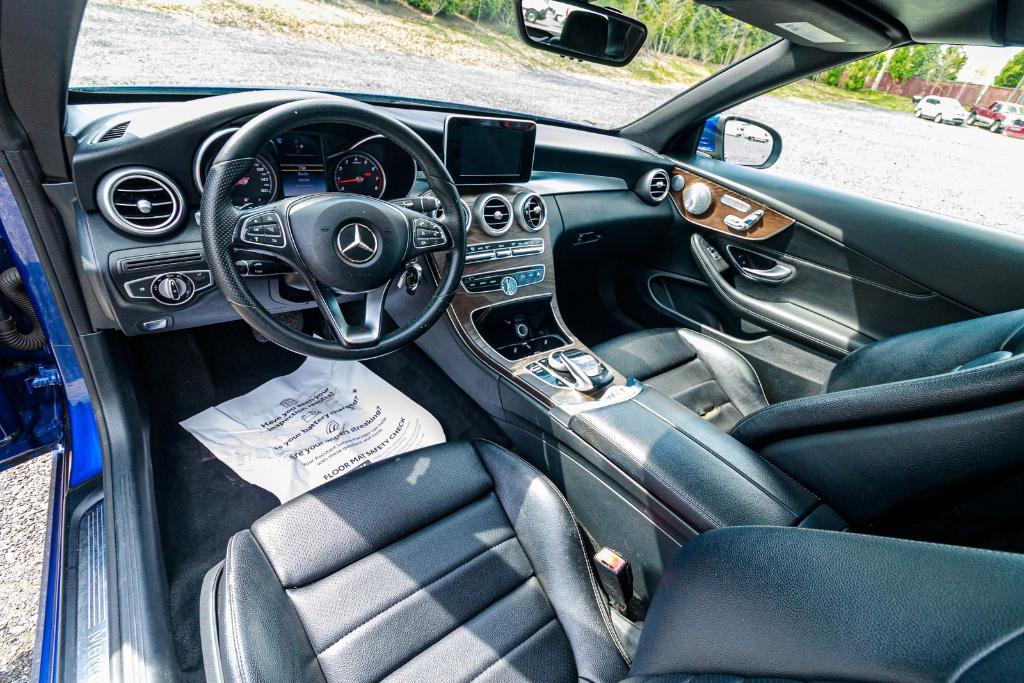 used 2017 Mercedes-Benz C-Class car, priced at $17,495