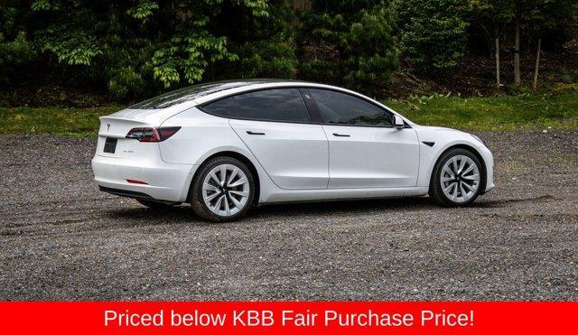 used 2022 Tesla Model 3 car, priced at $21,495