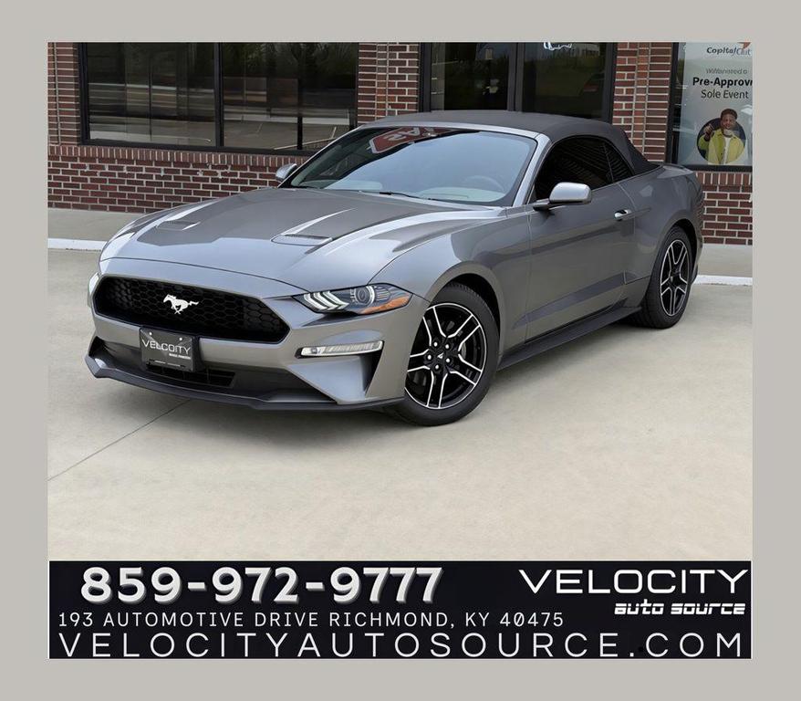 used 2021 Ford Mustang car, priced at $21,800