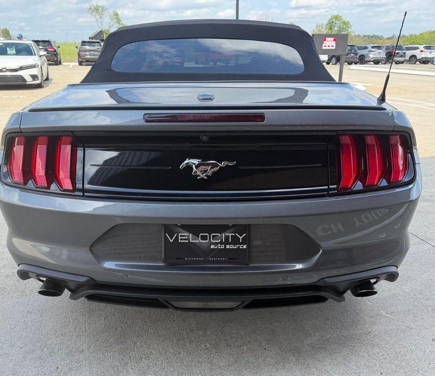 used 2021 Ford Mustang car, priced at $20,350