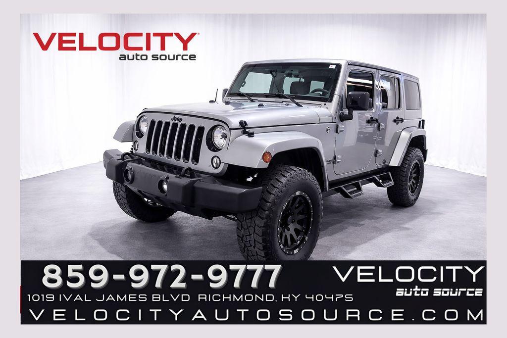 used 2015 Jeep Wrangler Unlimited car, priced at $21,800