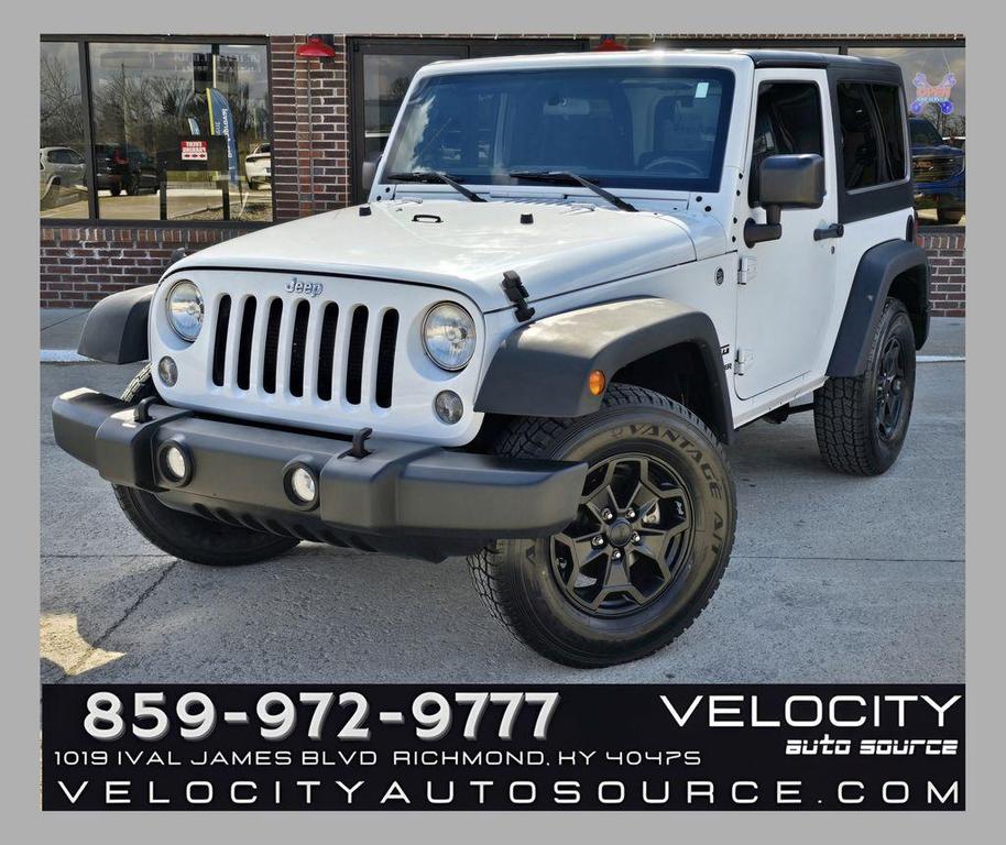 used 2015 Jeep Wrangler car, priced at $14,800