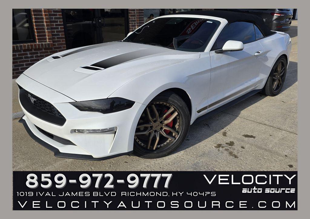 used 2020 Ford Mustang car, priced at $22,800