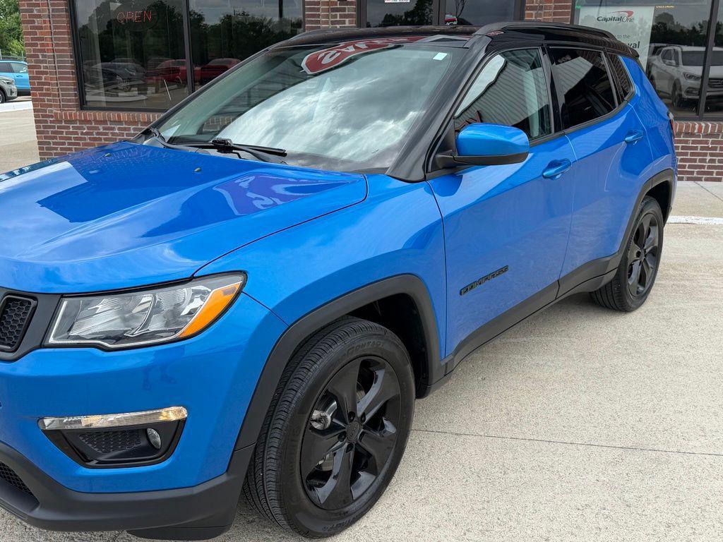 used 2021 Jeep Compass car, priced at $19,200