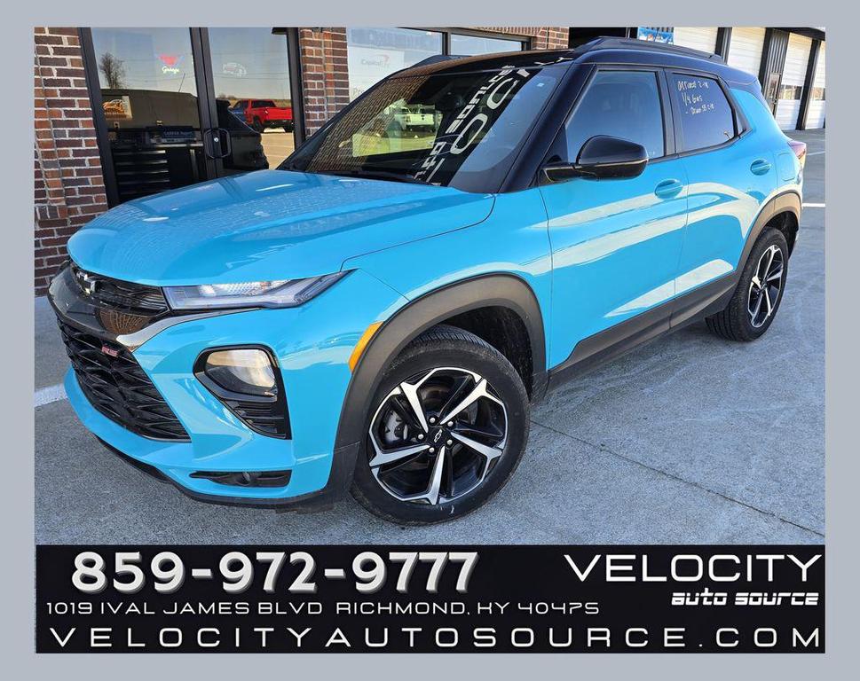 used 2021 Chevrolet TrailBlazer car, priced at $21,800
