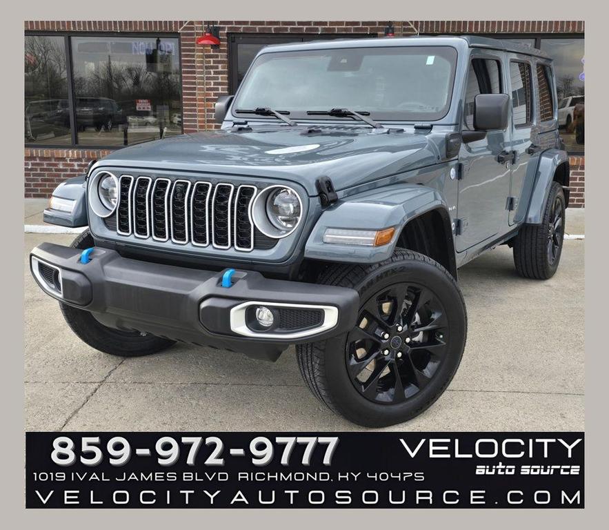 used 2024 Jeep Wrangler 4xe car, priced at $29,800