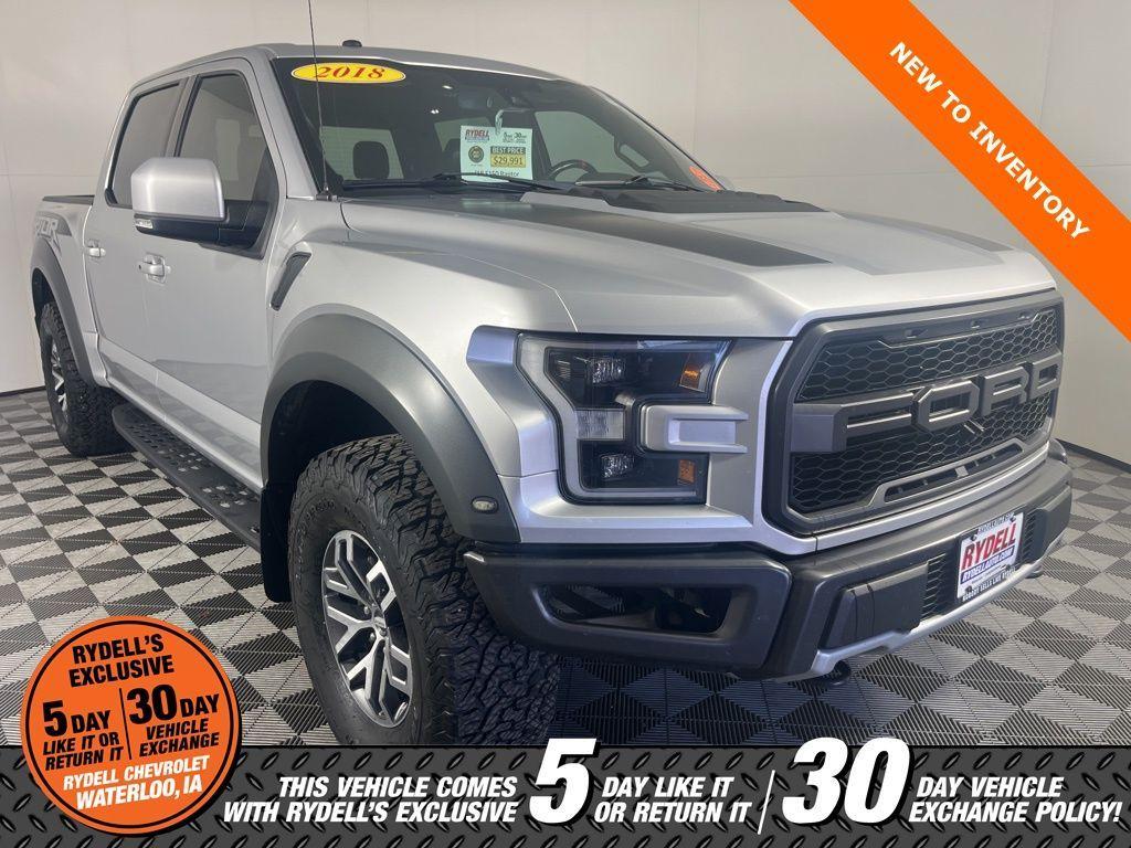 used 2018 Ford F-150 car, priced at $29,992