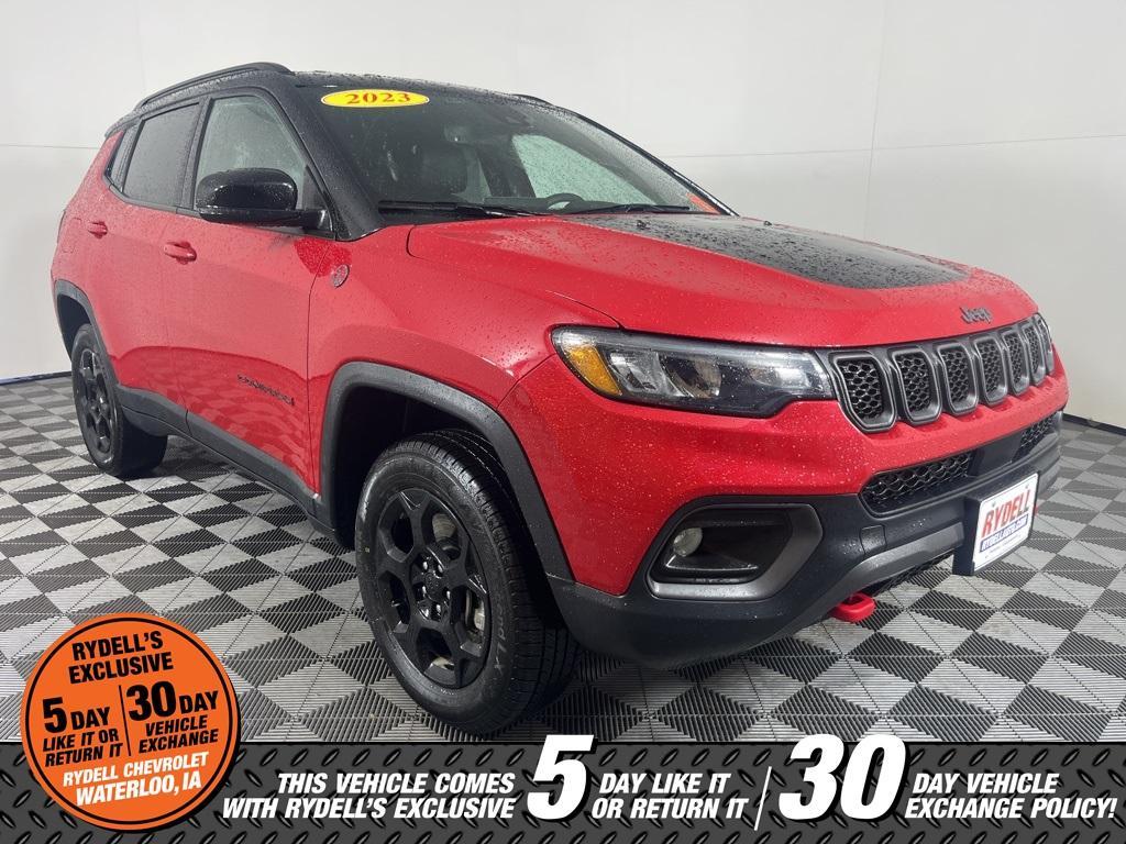 used 2023 Jeep Compass car, priced at $20,991