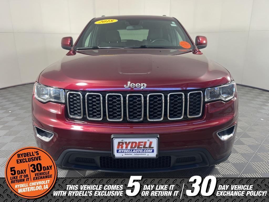 used 2018 Jeep Grand Cherokee car, priced at $14,793