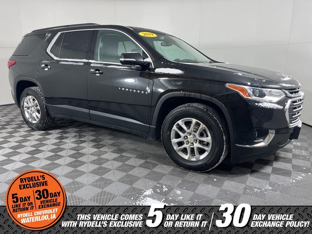 used 2019 Chevrolet Traverse car, priced at $18,443