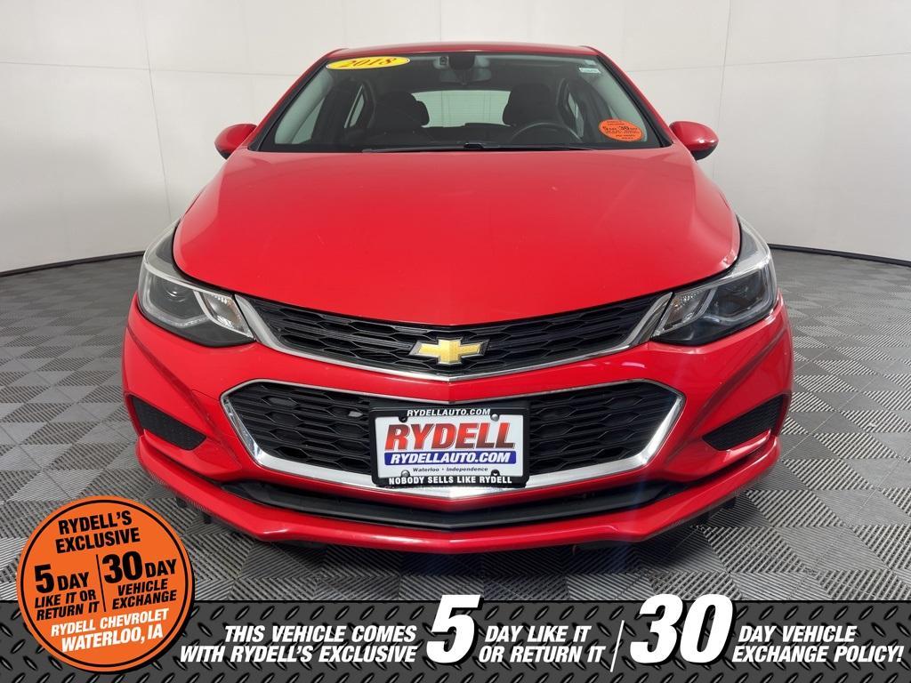 used 2018 Chevrolet Cruze car, priced at $13,992