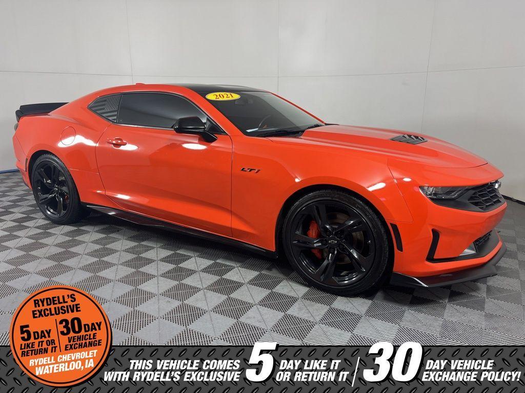 used 2021 Chevrolet Camaro car, priced at $35,997