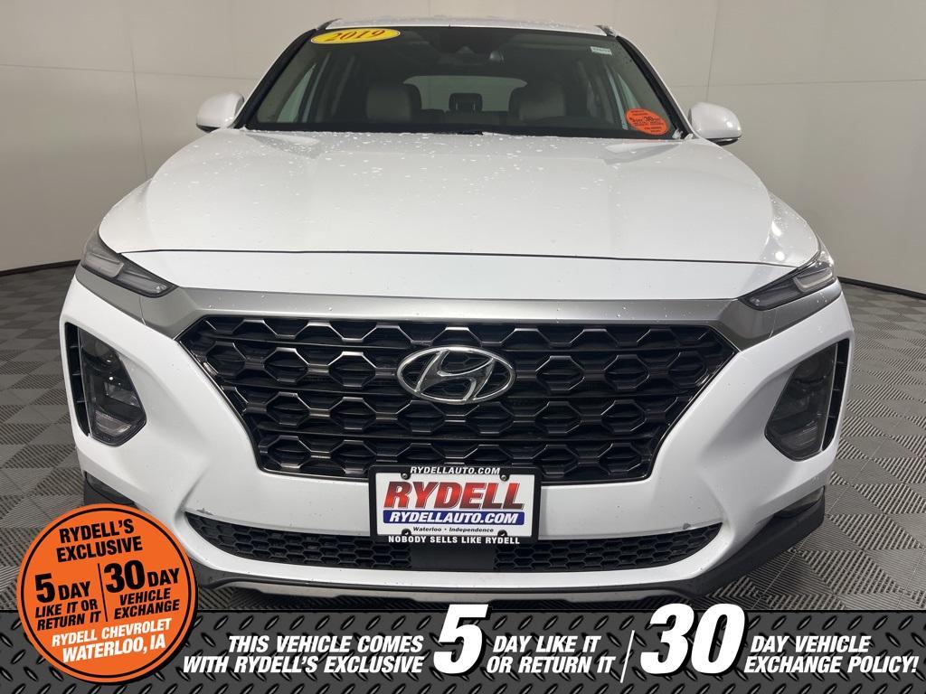 used 2019 Hyundai Santa Fe car, priced at $16,991