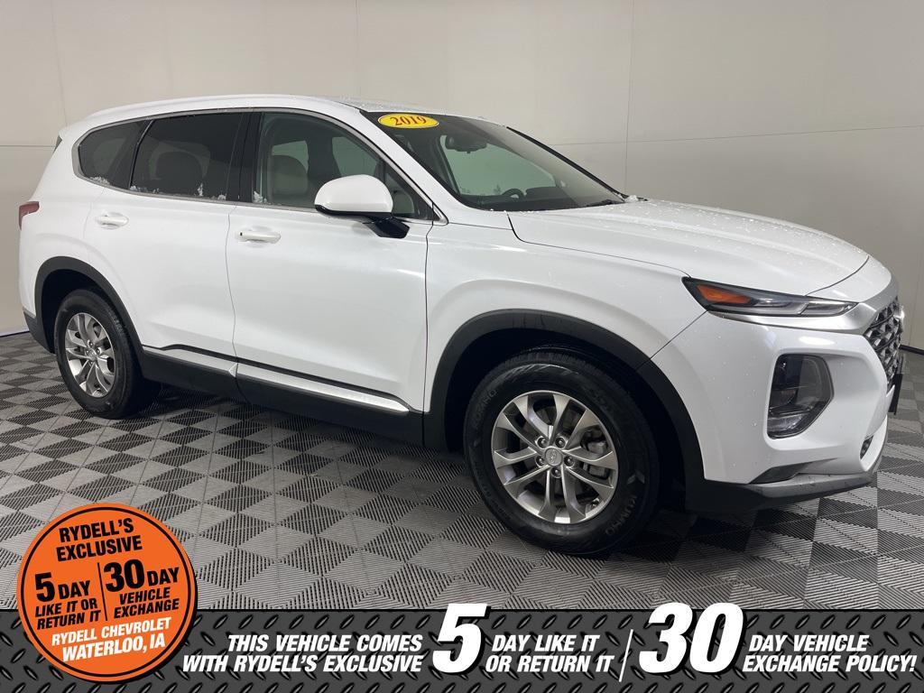 used 2019 Hyundai Santa Fe car, priced at $16,991