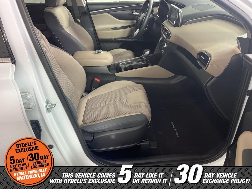 used 2019 Hyundai Santa Fe car, priced at $16,991