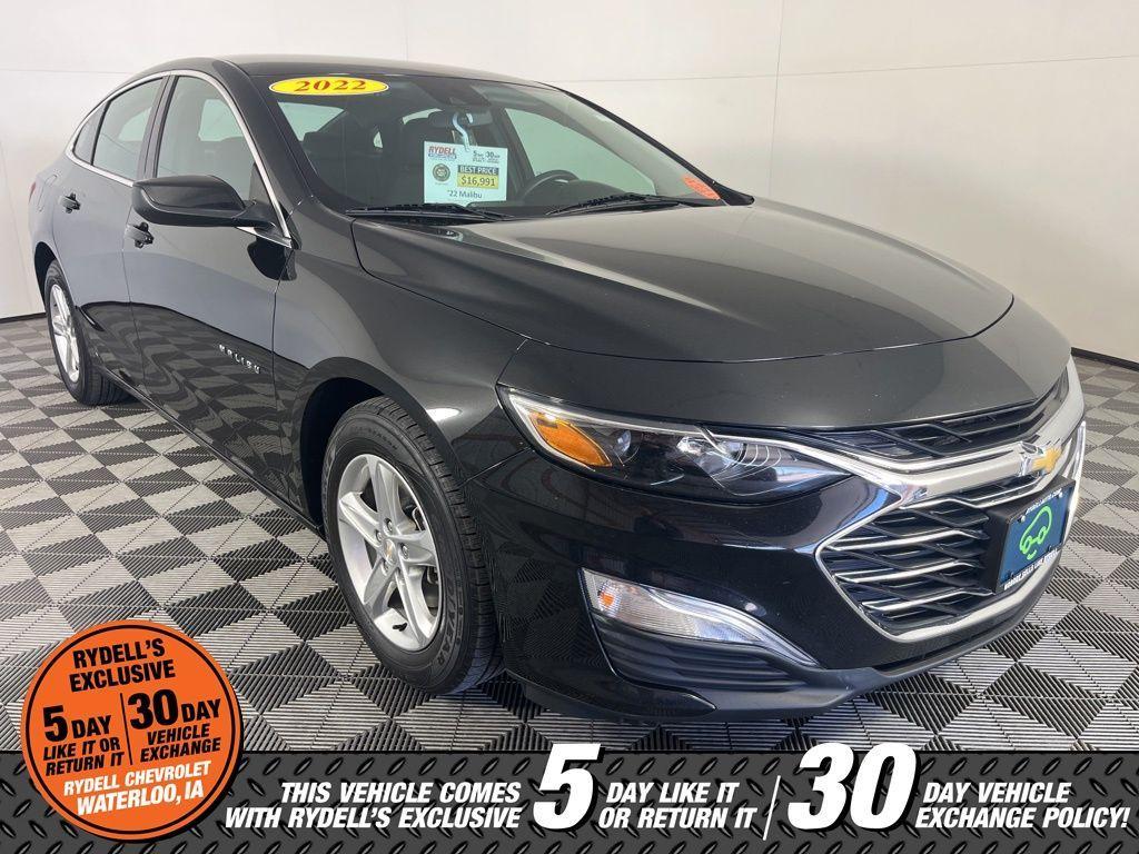 used 2022 Chevrolet Malibu car, priced at $16,991