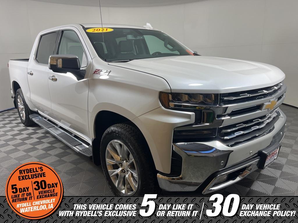 used 2021 Chevrolet Silverado 1500 car, priced at $39,491