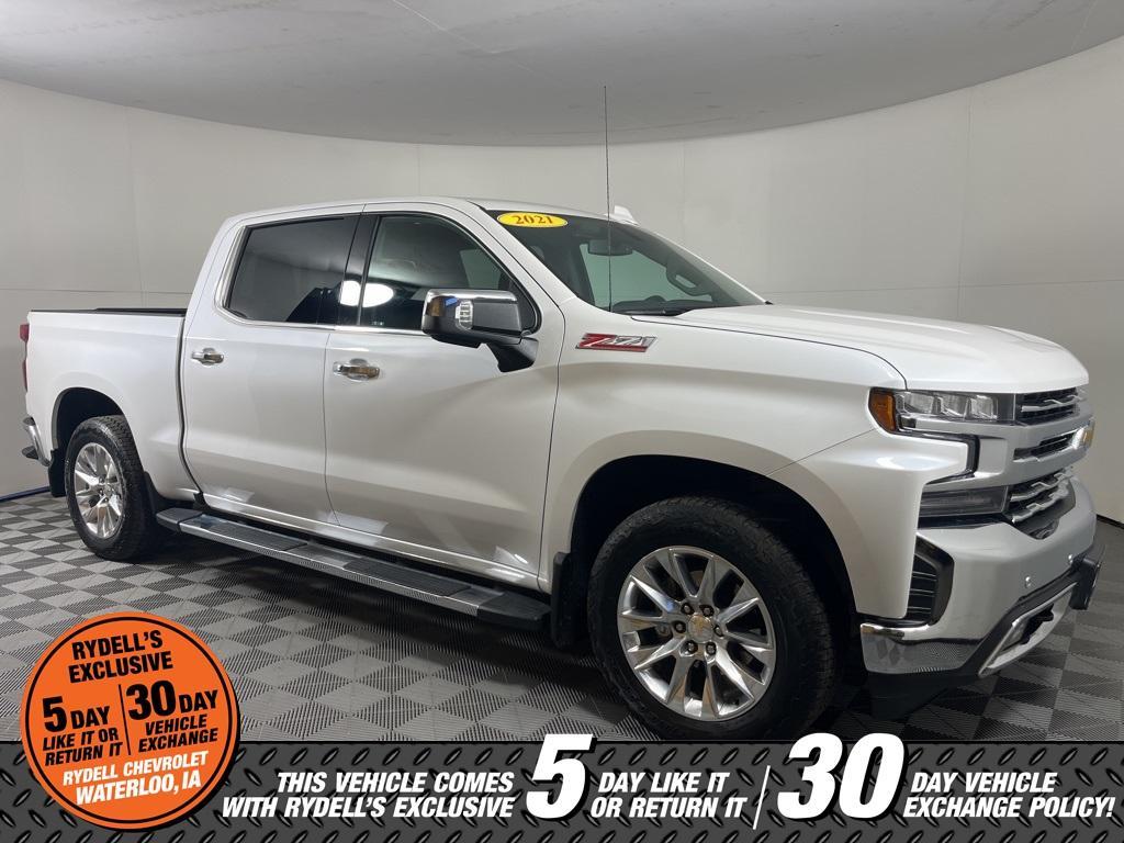 used 2021 Chevrolet Silverado 1500 car, priced at $39,491