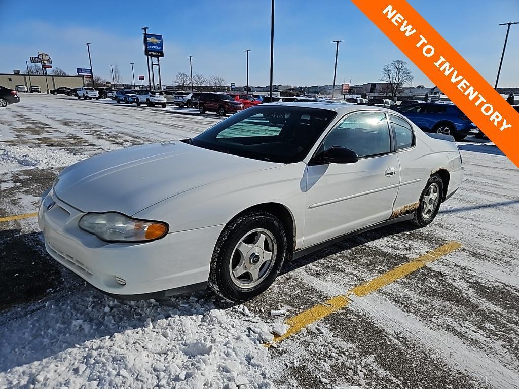used 2002 Chevrolet Monte Carlo car, priced at $1,500