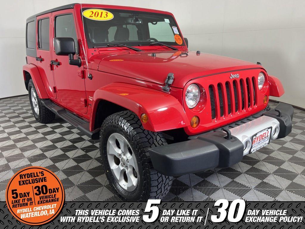 used 2013 Jeep Wrangler Unlimited car, priced at $19,991