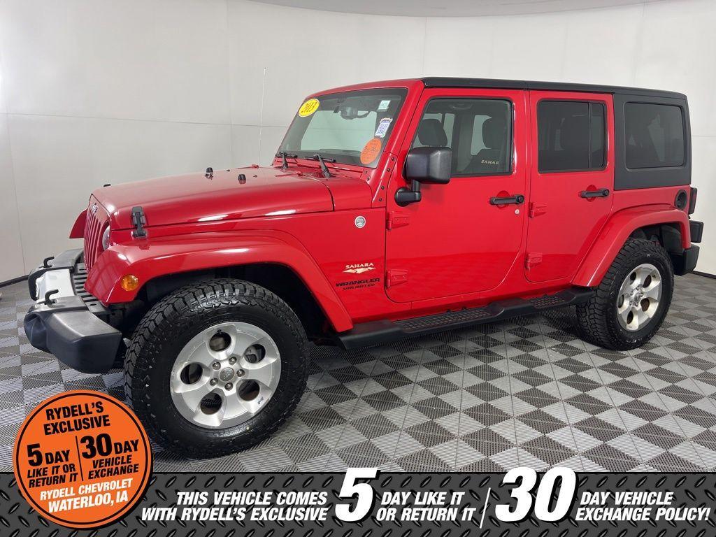 used 2013 Jeep Wrangler Unlimited car, priced at $19,991