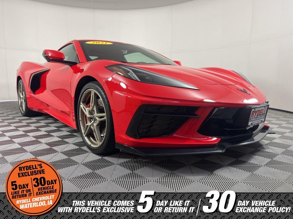 used 2021 Chevrolet Corvette car, priced at $62,993